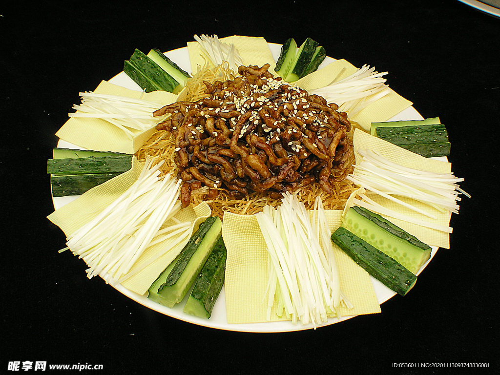 家常菜京醬肉絲