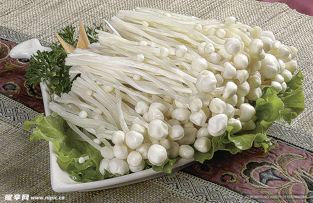 家常菜金針菇