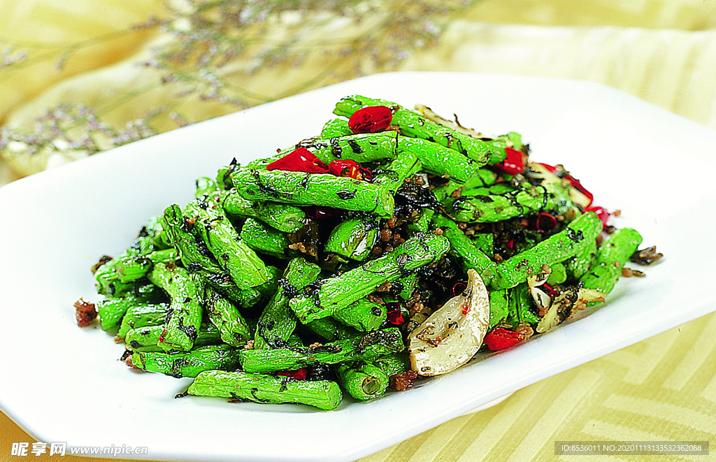 豫菜干煸豆角