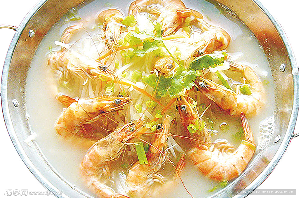 豫菜鍋仔青蝦煮蘿卜絲
