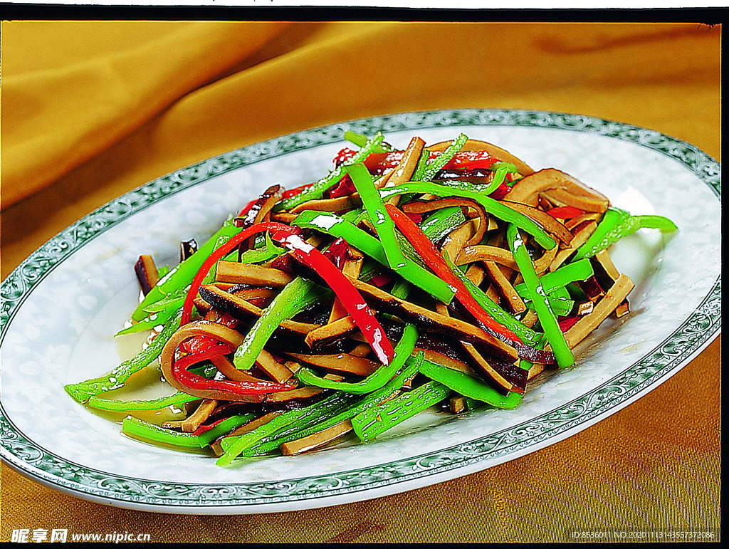 豫菜尖椒豆干