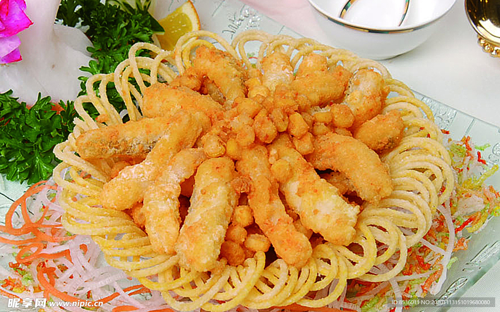豫菜金沙銀鱈魚