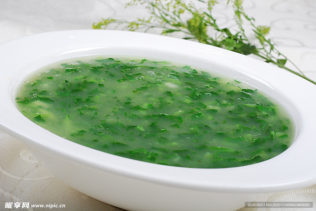 豫菜米湯青菜