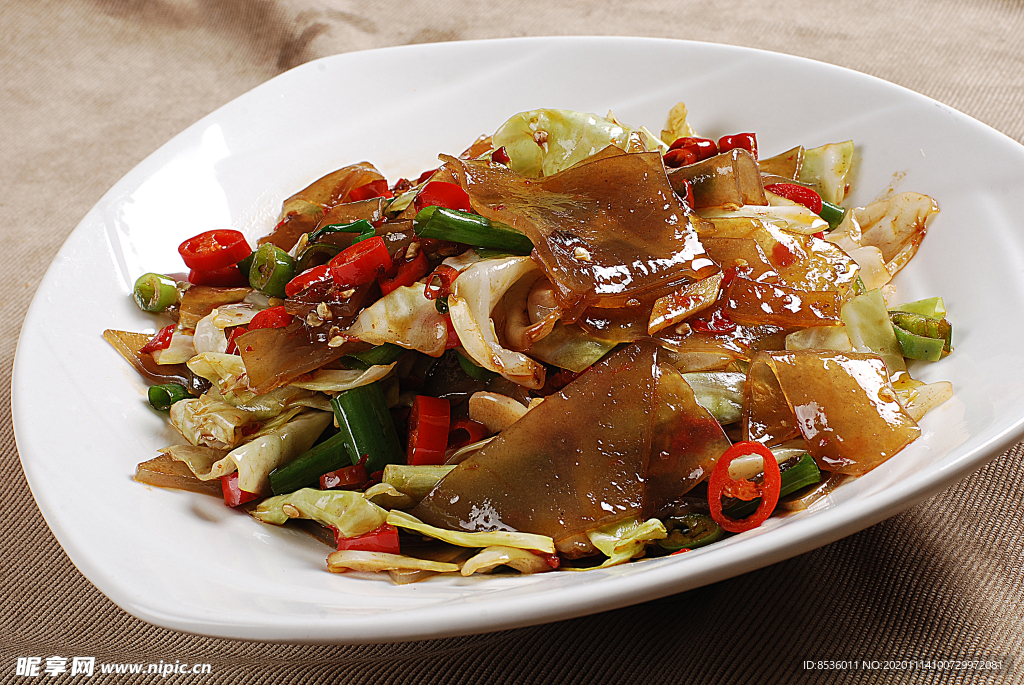 豫菜泡菜炒粉皮