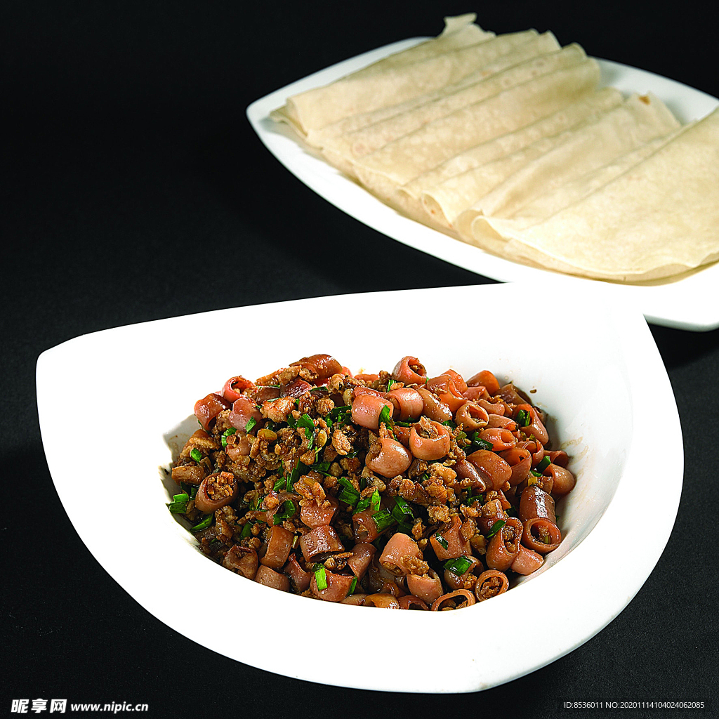 豫菜肉沫海腸 青