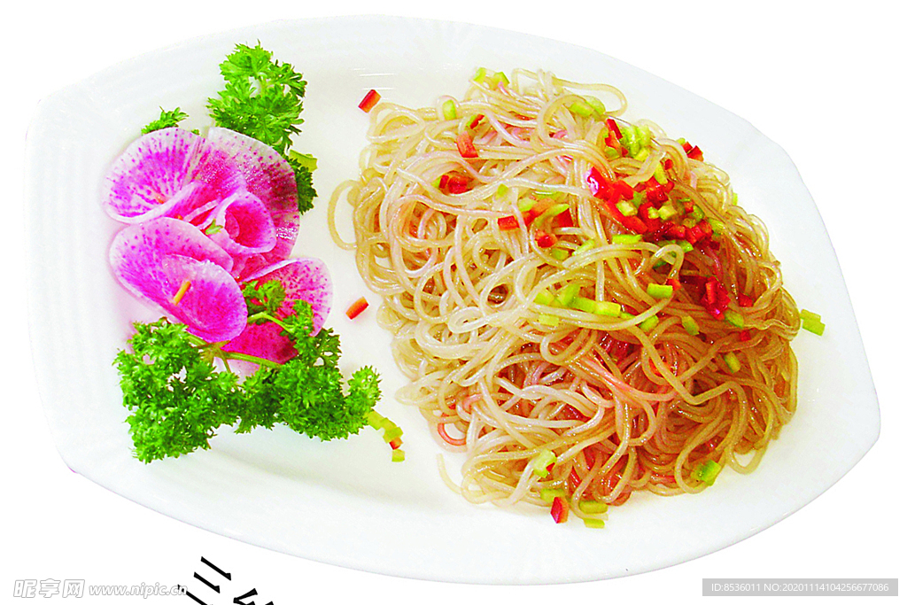 豫菜三絲炒龍須
