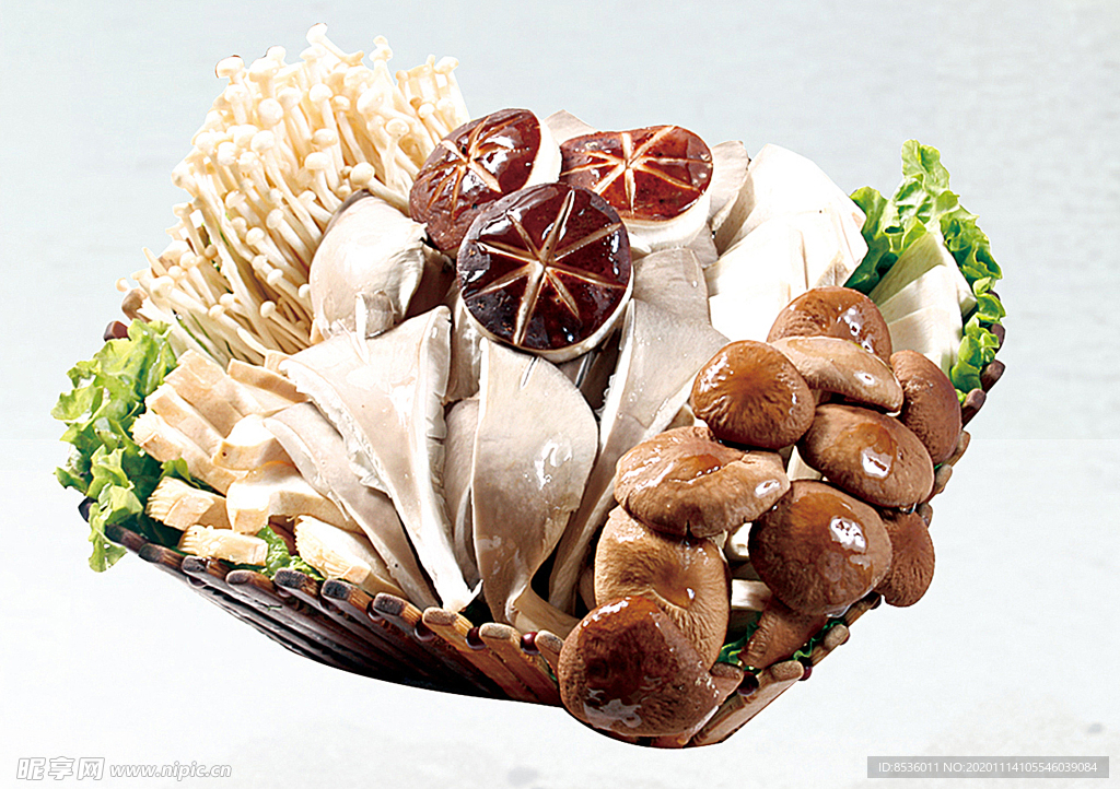 豫菜什菌拼筐
