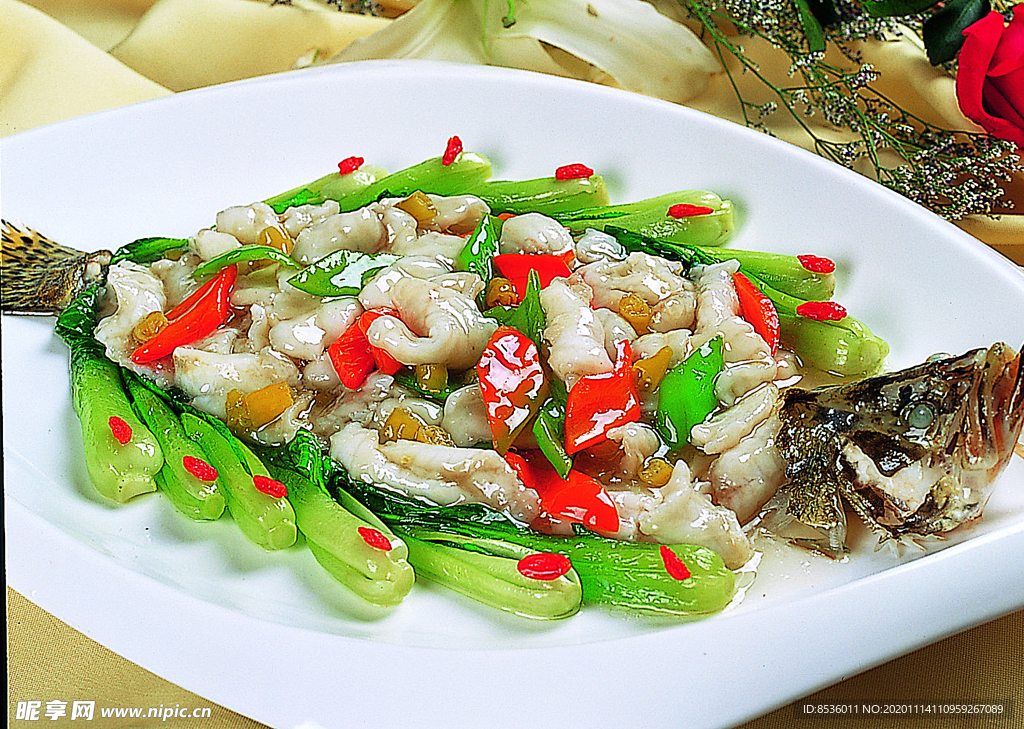 豫菜雙椒溜桂魚