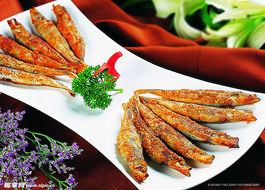 豫菜碳燒多春魚