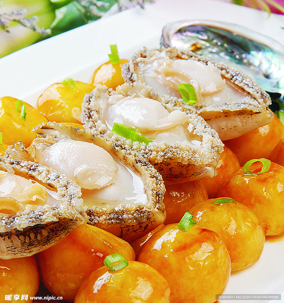 豫菜鮮鮑燉土豆