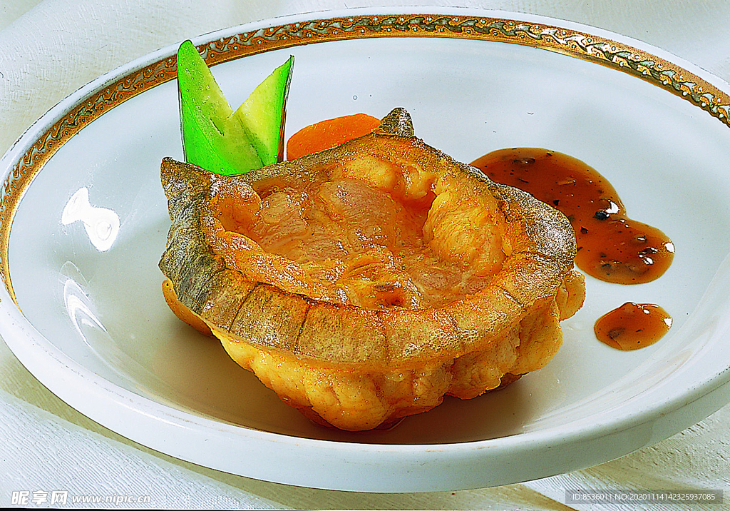 豫菜香煎鱷魚尾
