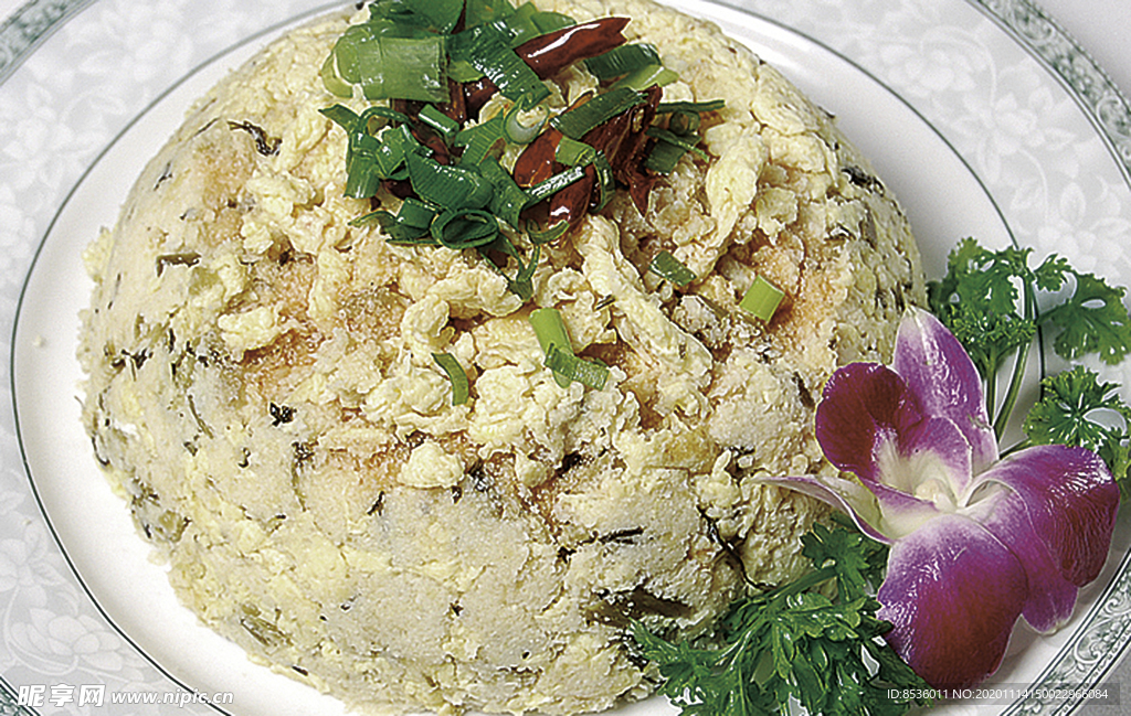 豫菜雪菜雞蛋炒豆渣