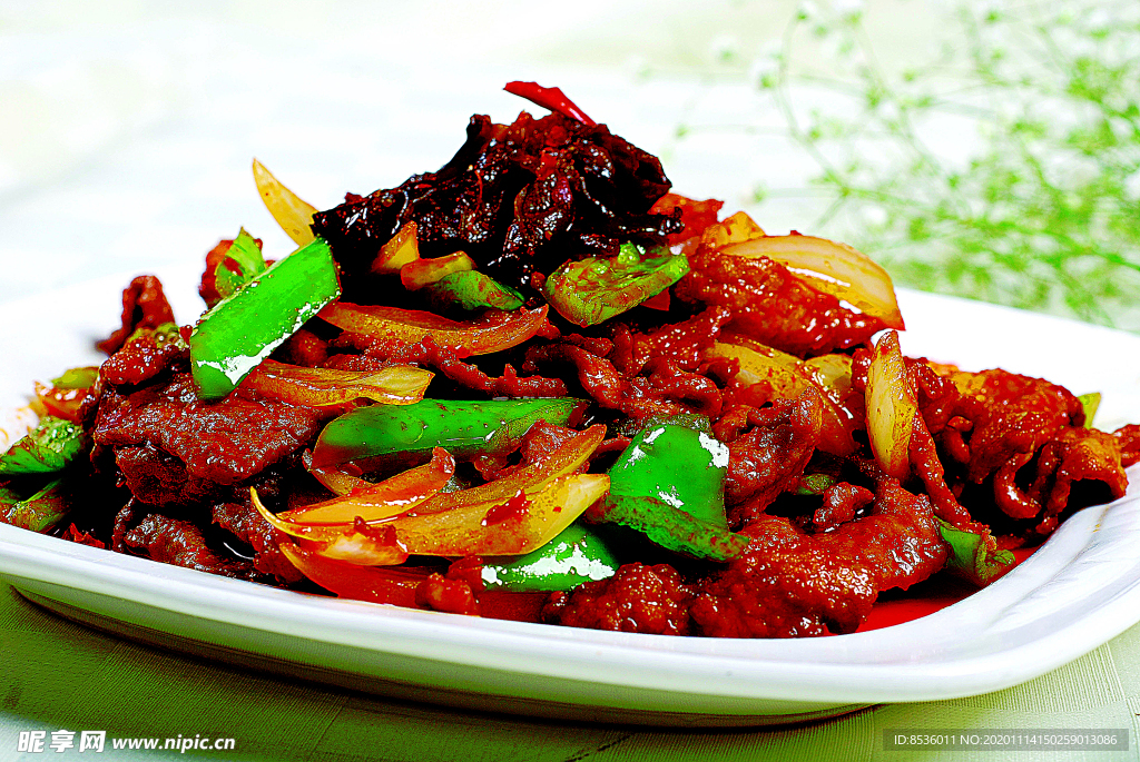 豫菜鹽煎瘦肉片