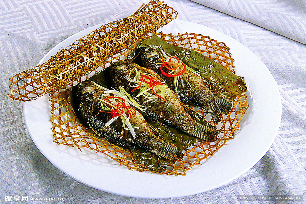 豫菜竹笆煎鯽魚