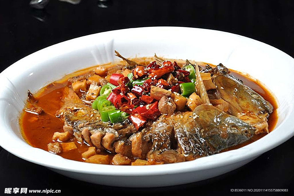 北京菜干燒魚圖