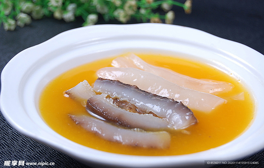 北京菜花膠燉海參