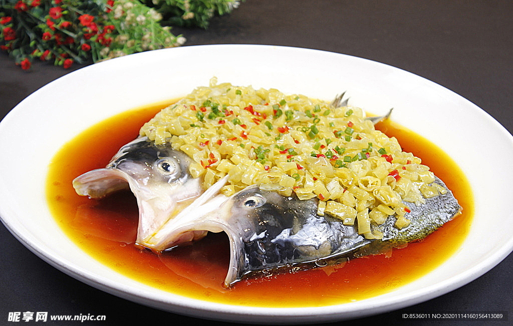 北京菜開胃魚頭