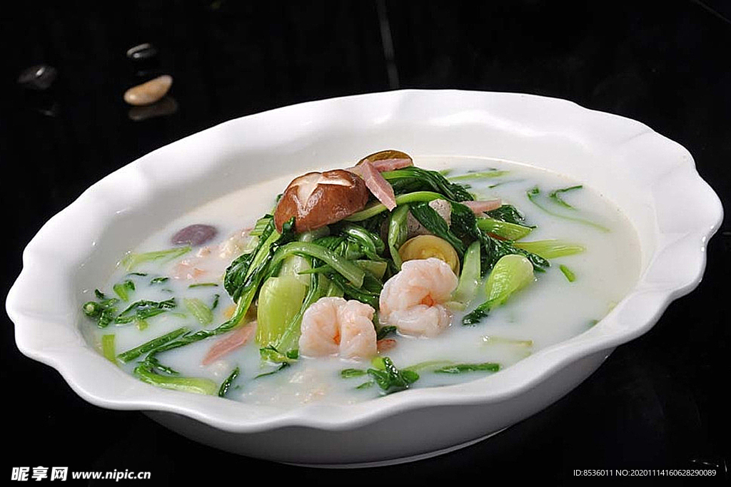 北京菜上湯雞毛菜
