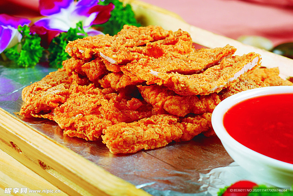 川菜湘菜順德雞醬鮮肉排