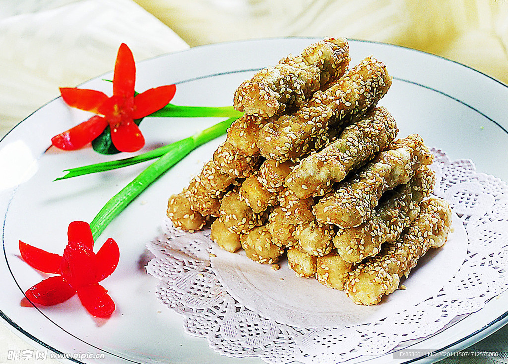 川菜湘菜芝麻茄條