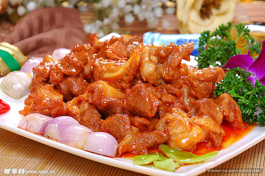 東北菜毛蔥炒脆骨