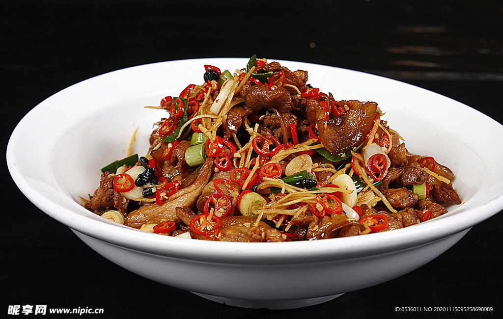 滬菜肉絲炒肉片