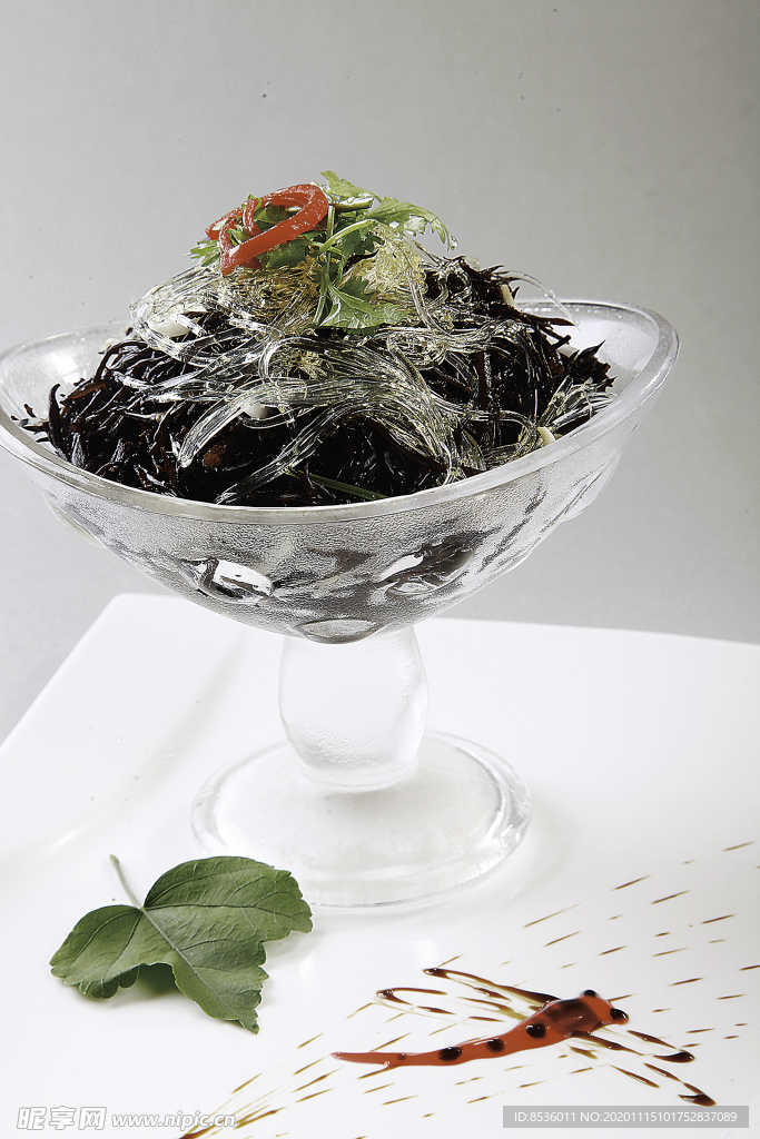 徽菜翅絲黑針菜