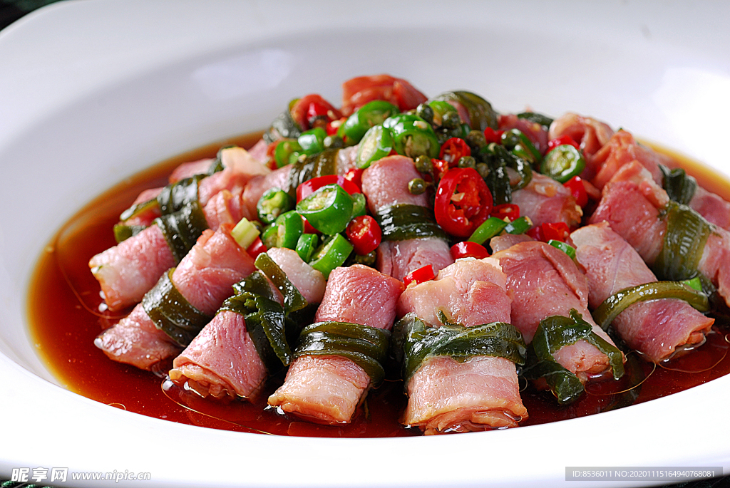 川菜玉帶培根卷
