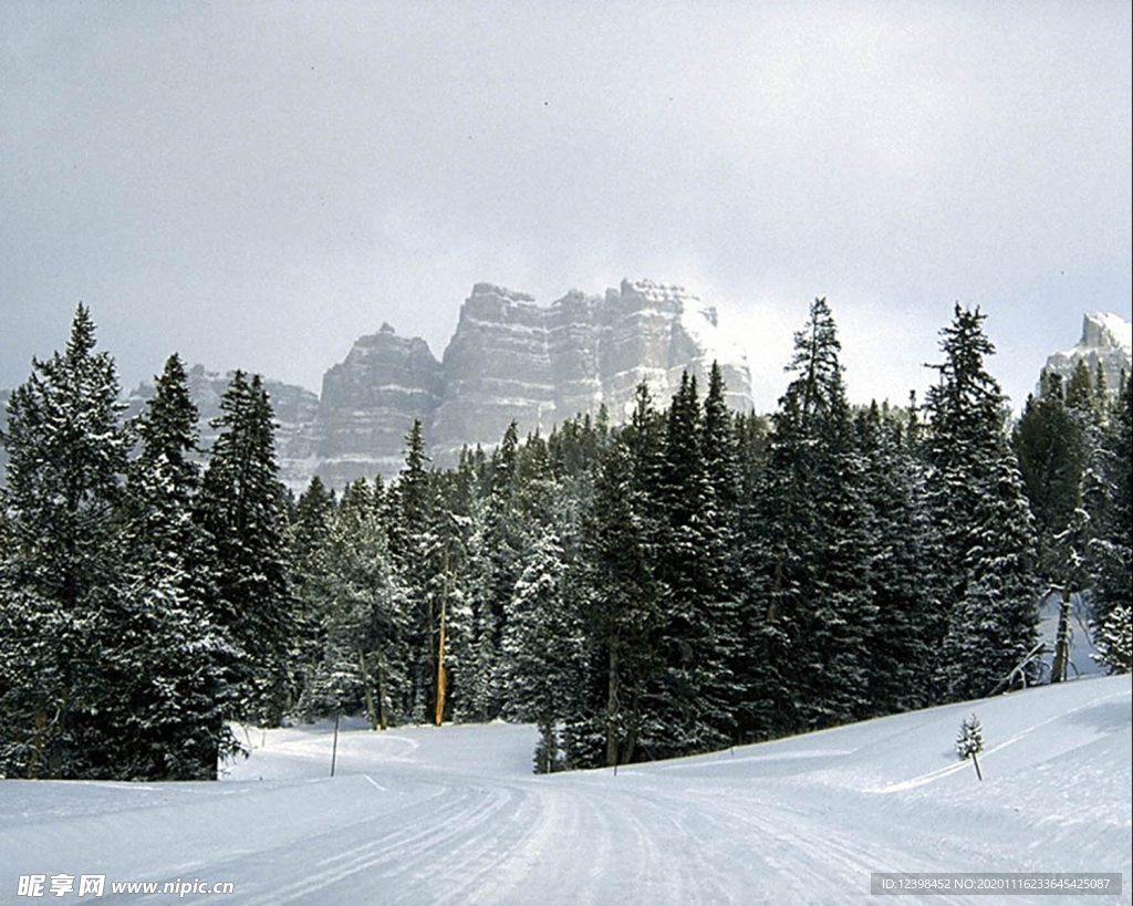 雪山雪景攝影美圖