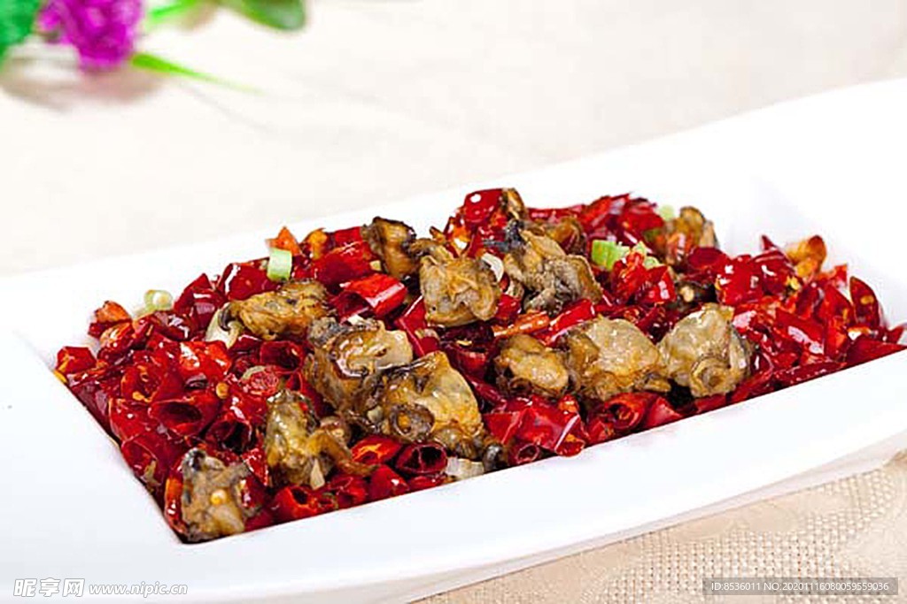 南北熱菜椒香扇貝肉