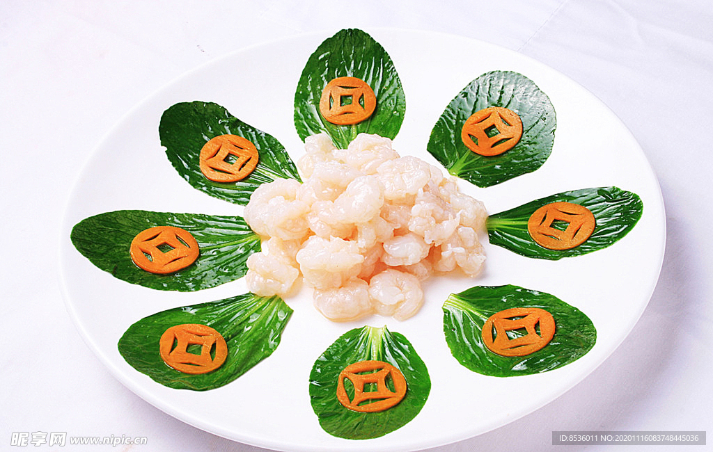 淮揚菜白玉炒蝦球