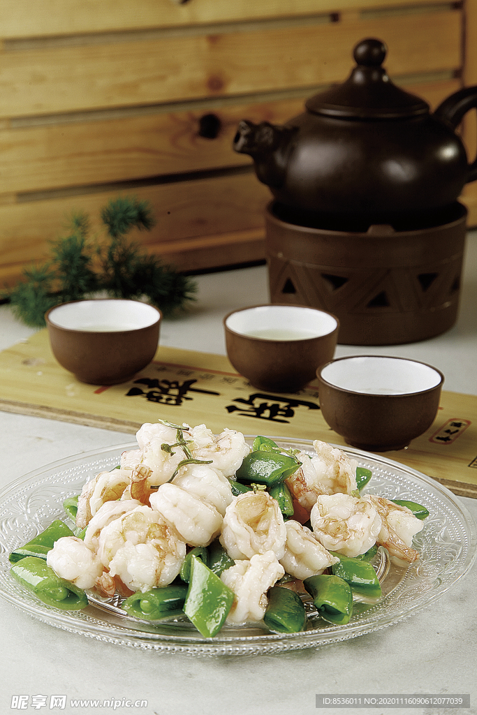 淮揚(yáng)菜翡翠蝦仁