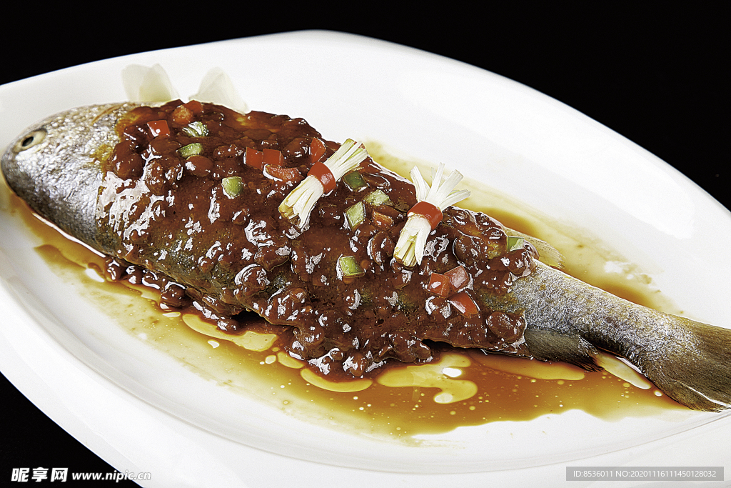 淮揚菜面豉蒸黃魚