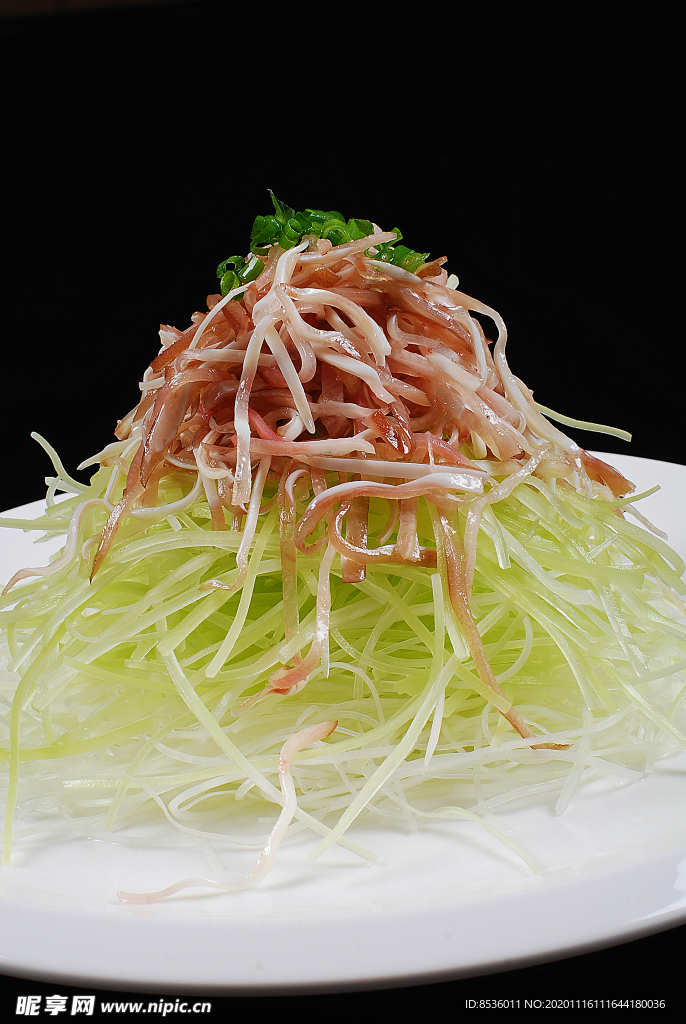 淮揚菜木瓜青筍耳絲