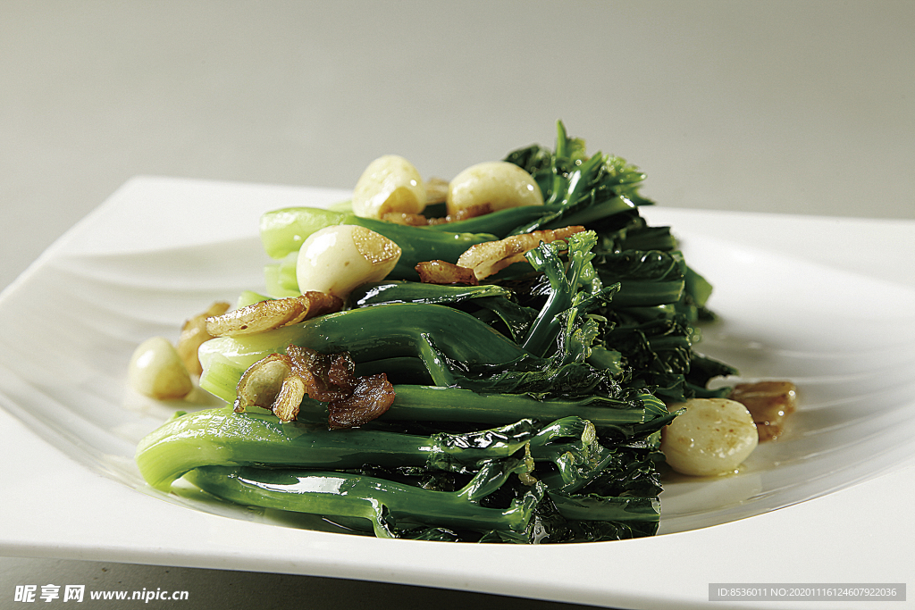 淮揚(yáng)菜生炒廣東小芥蘭