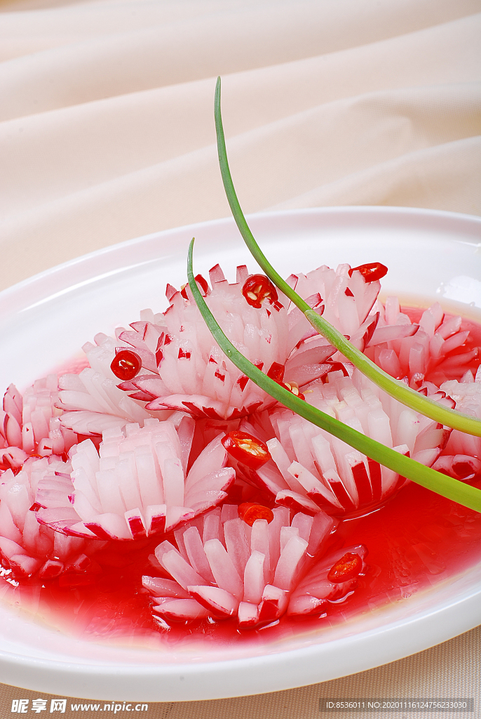 淮揚菜生熗櫻桃蘿卜