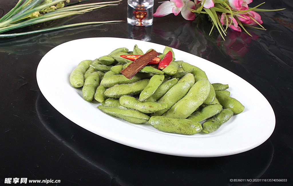 淮揚(yáng)菜鹽水毛豆