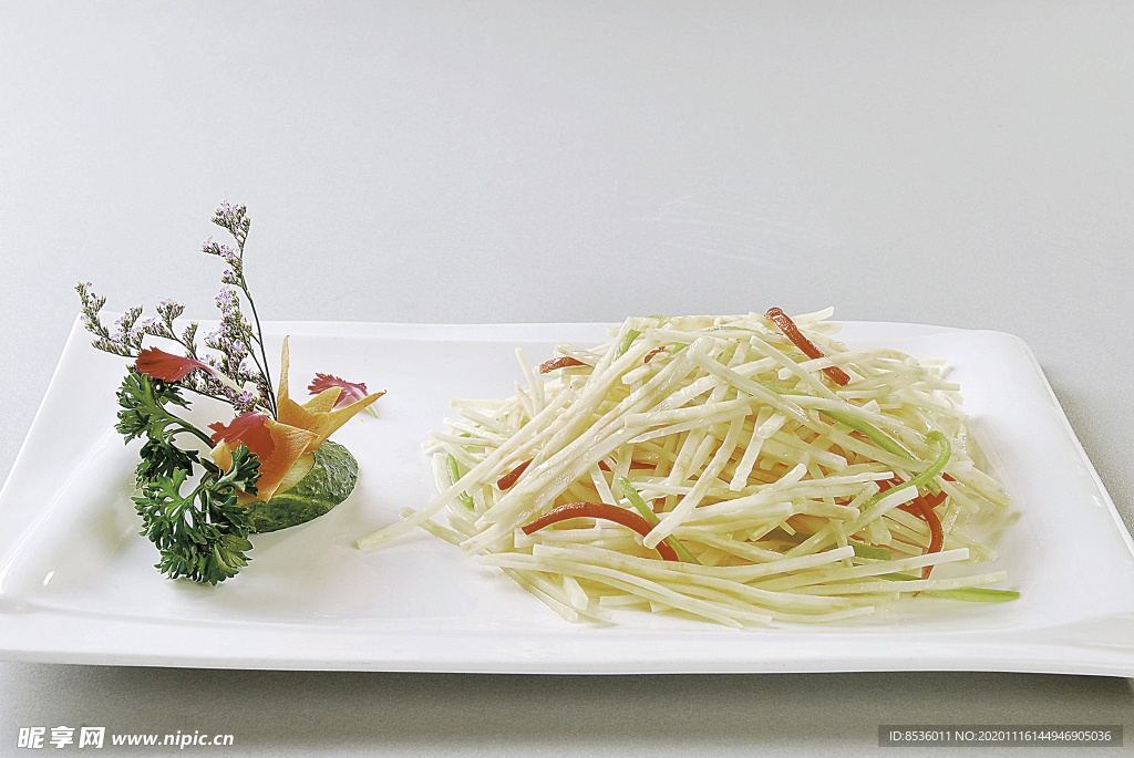 特色菜老陳醋炒薯條