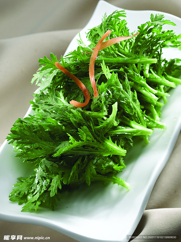 浙菜涼拌茼蒿
