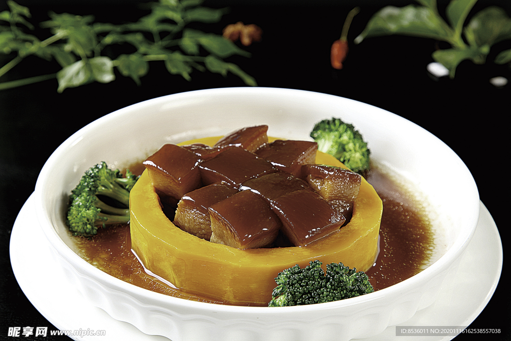 浙菜南瓜福老肉