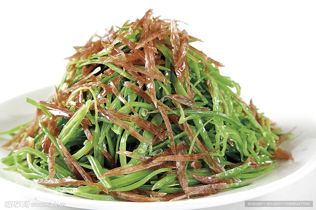 浙菜廣腸拌荷蘭豆