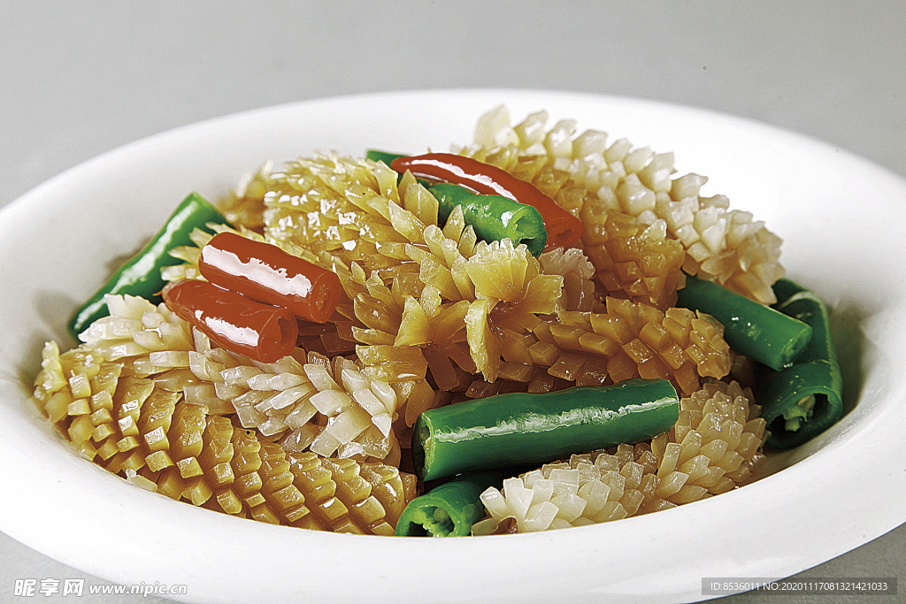浙菜杭椒爆鮮魷