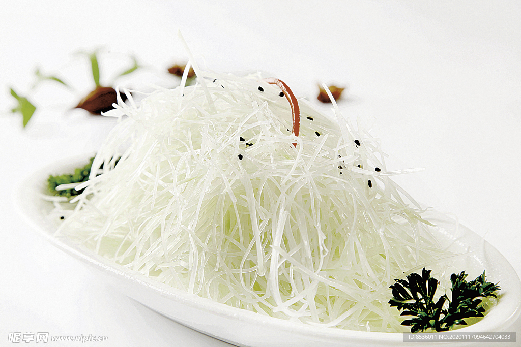 浙菜爽口木瓜絲