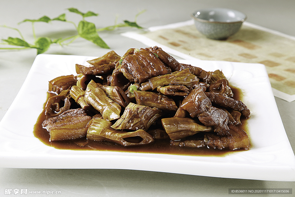 浙菜天目筍干燒肉