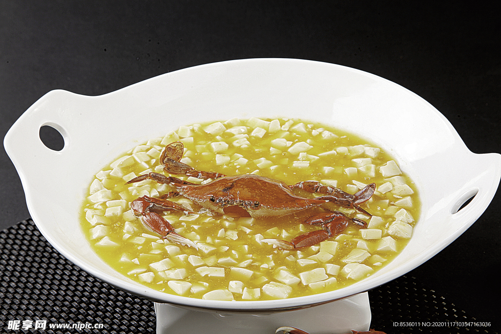 浙菜蟹黃豆腐