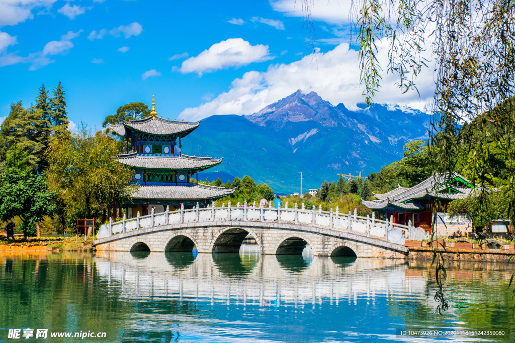 建筑園林風景圖片