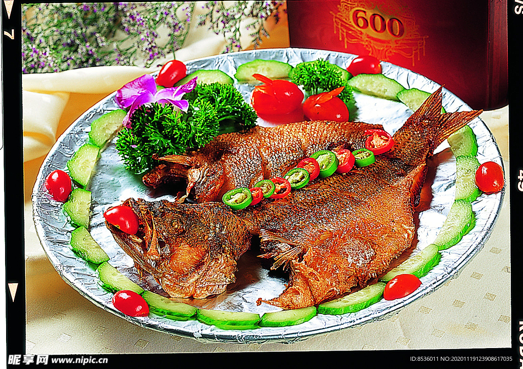 蒜香鱸魚