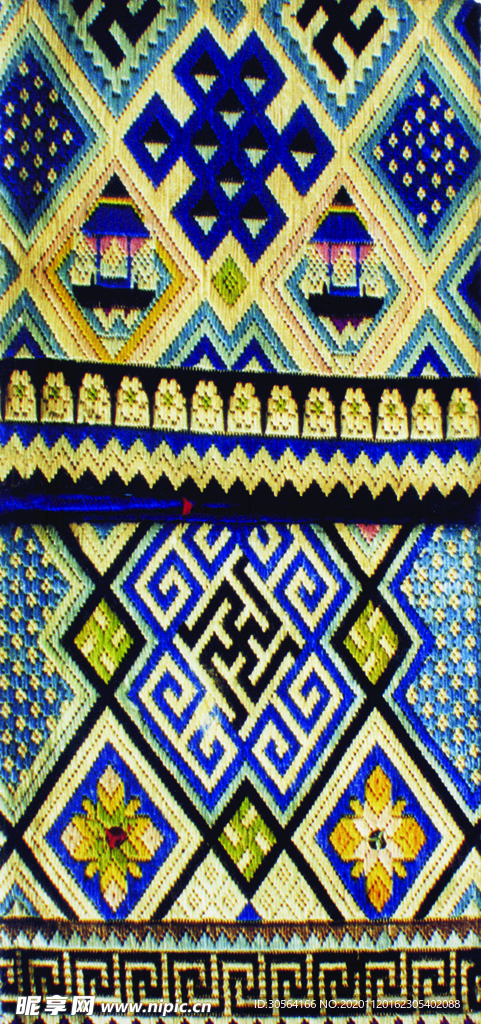 刺繡手工傳統復古背景素材