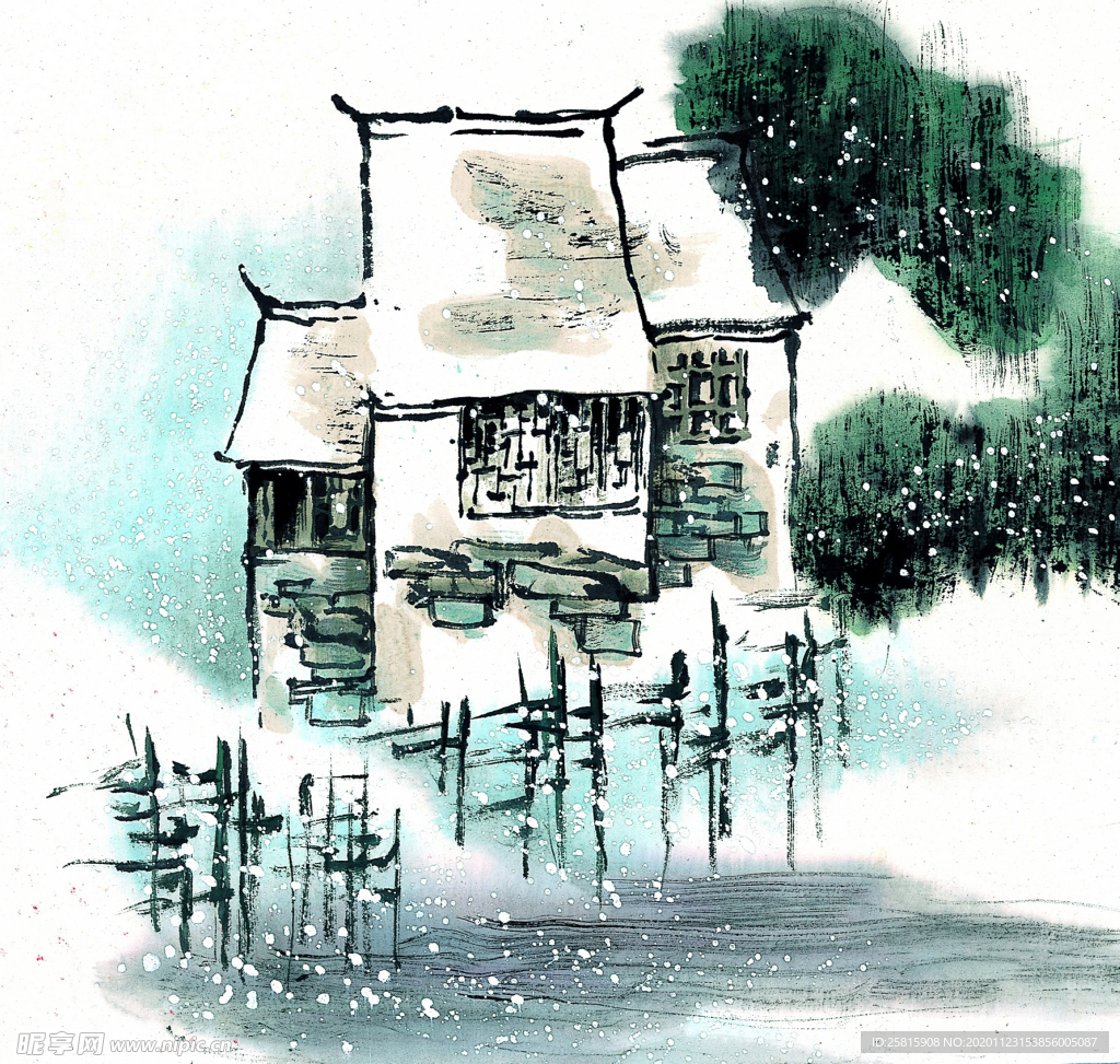 水墨江南