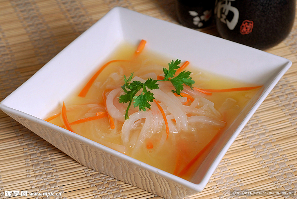 火鍋配菜濃湯蘿卜絲